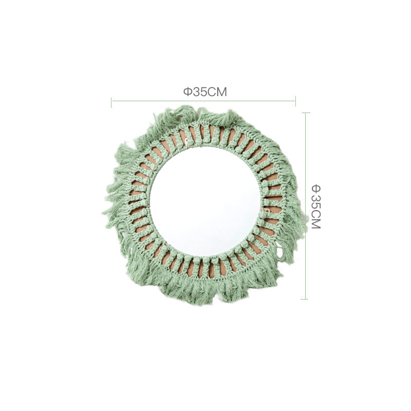 Decorative Macrame Wall Mirror