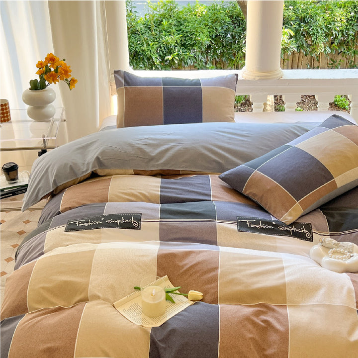 Playful Cartoon-Themed Bedding Ensemble