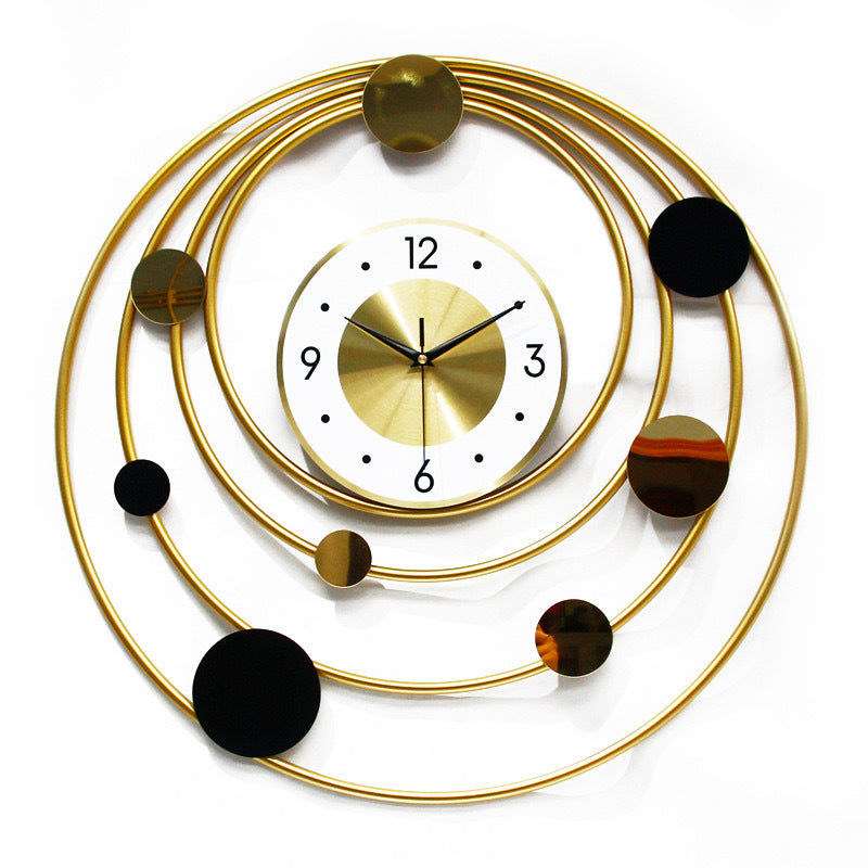 Modern Planetary Wall Clock