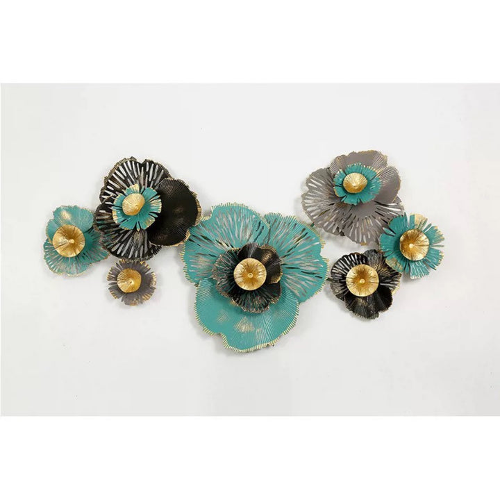Artistic Floral Metal Wall Sculpture