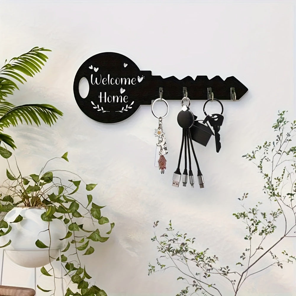 Key holder in key shape