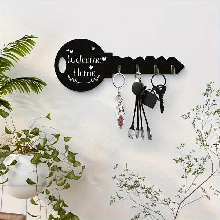 Key holder in key shape