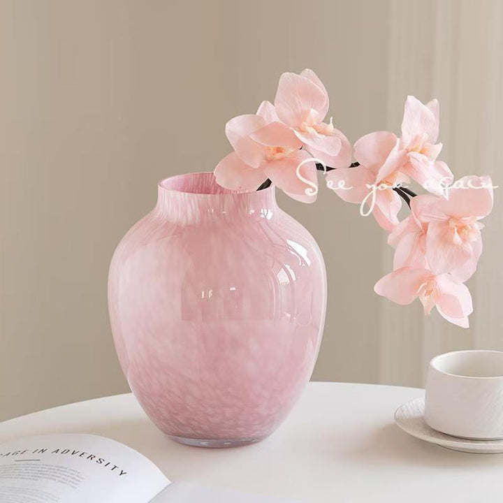 Artistic Handcrafted Glass Vase