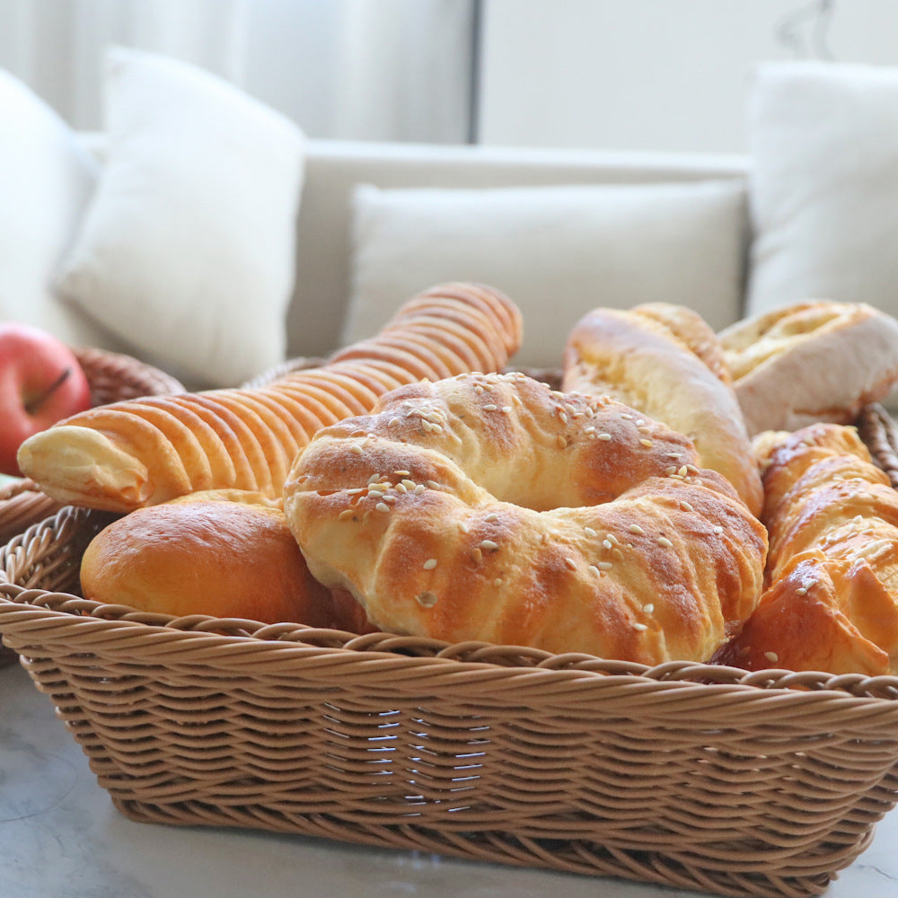 Handwoven storage basket
