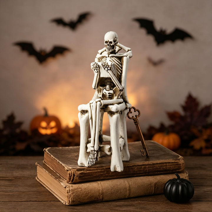 Artistic skeleton figure