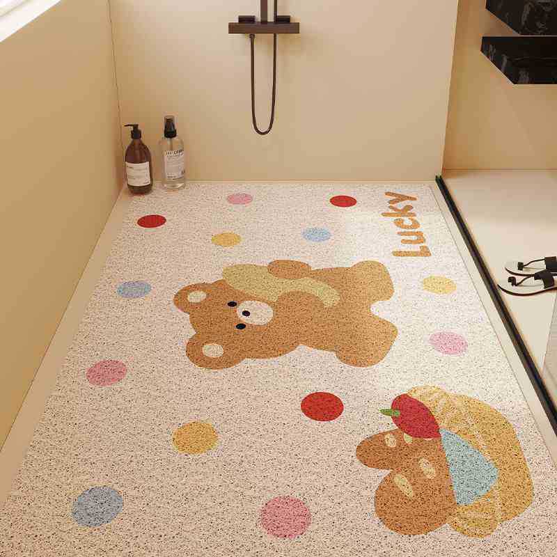 Cartoon Character Themed Bath Mat Avarnia