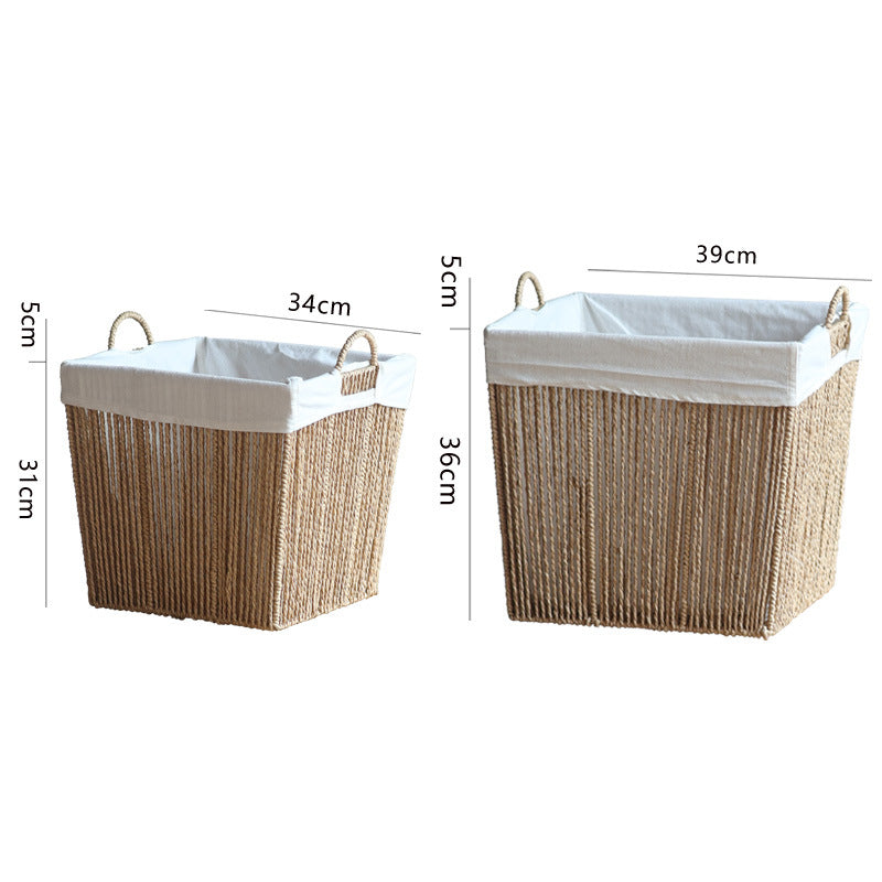 Upcycling storage basket