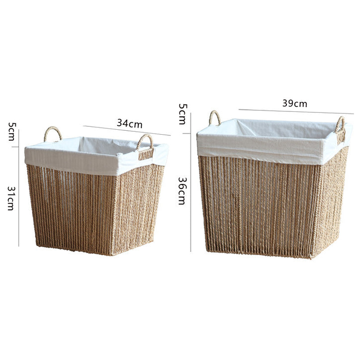 Upcycling storage basket