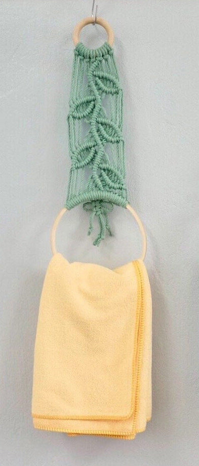 Decorative Macrame Towel Holder
