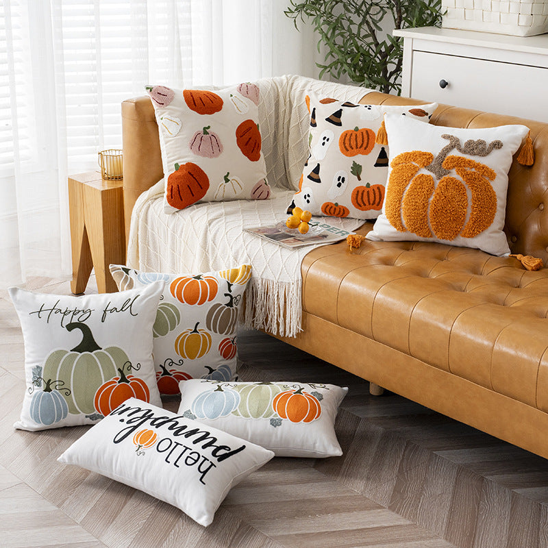 Decorative Pumpkin Accent Pillow