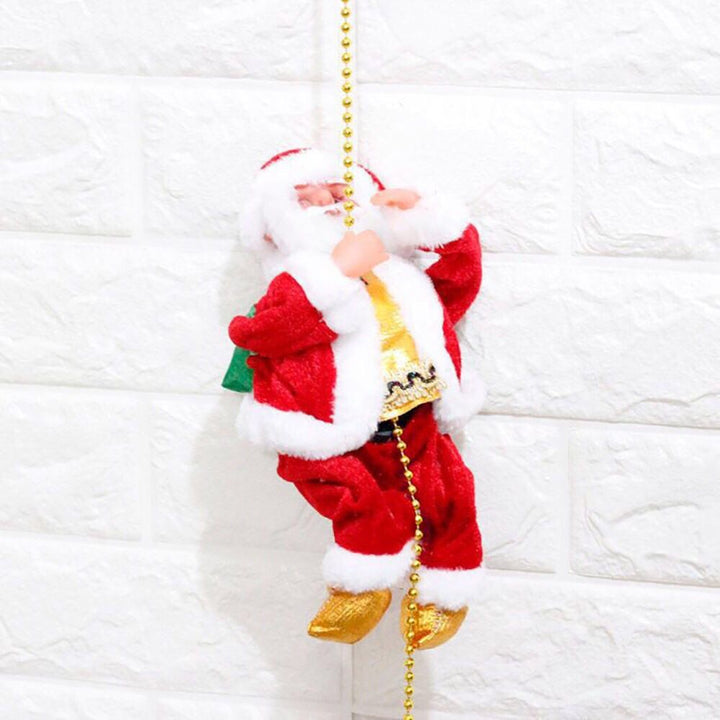 Cute Santa Climbing Figure