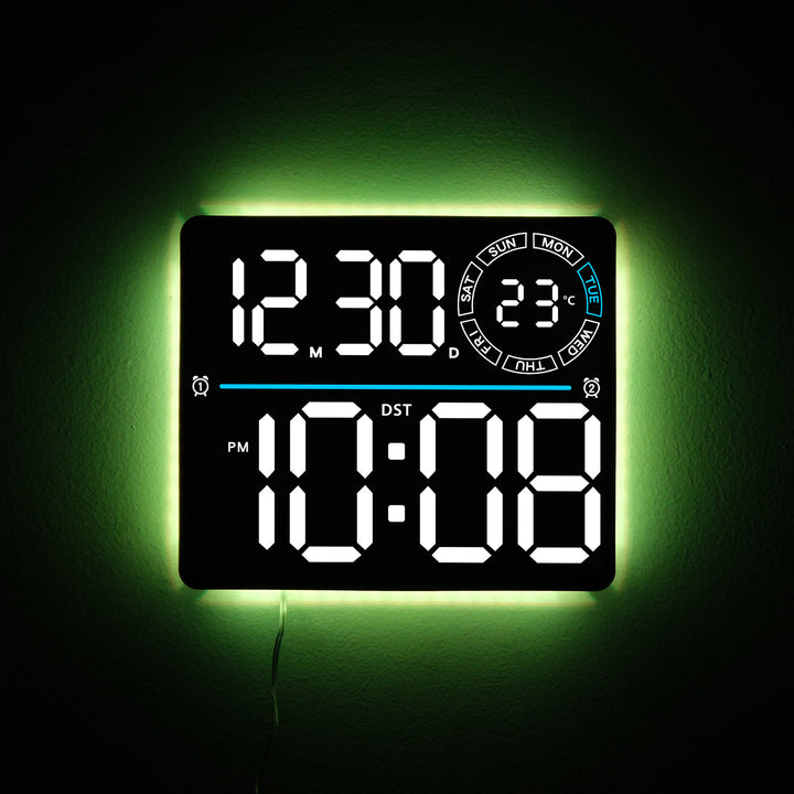 Digital Wall Clock