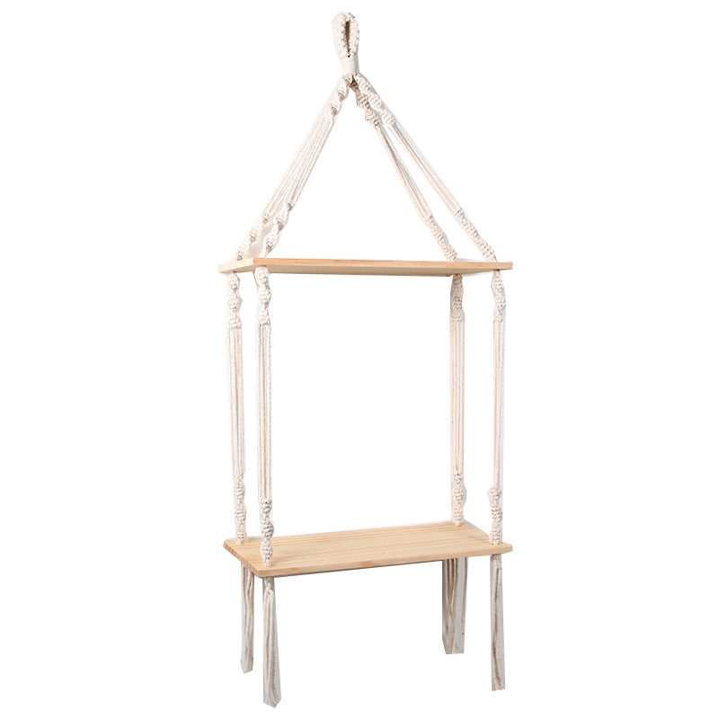 Hanging Macrame Shelf Organizer 1788941636