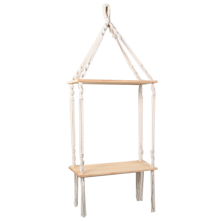 Hanging Macrame Shelf Organizer 1788941636