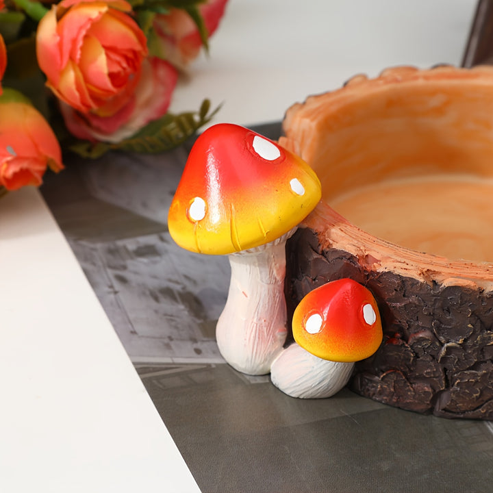 Whimsical Mushroom-Inspired Phone Holder