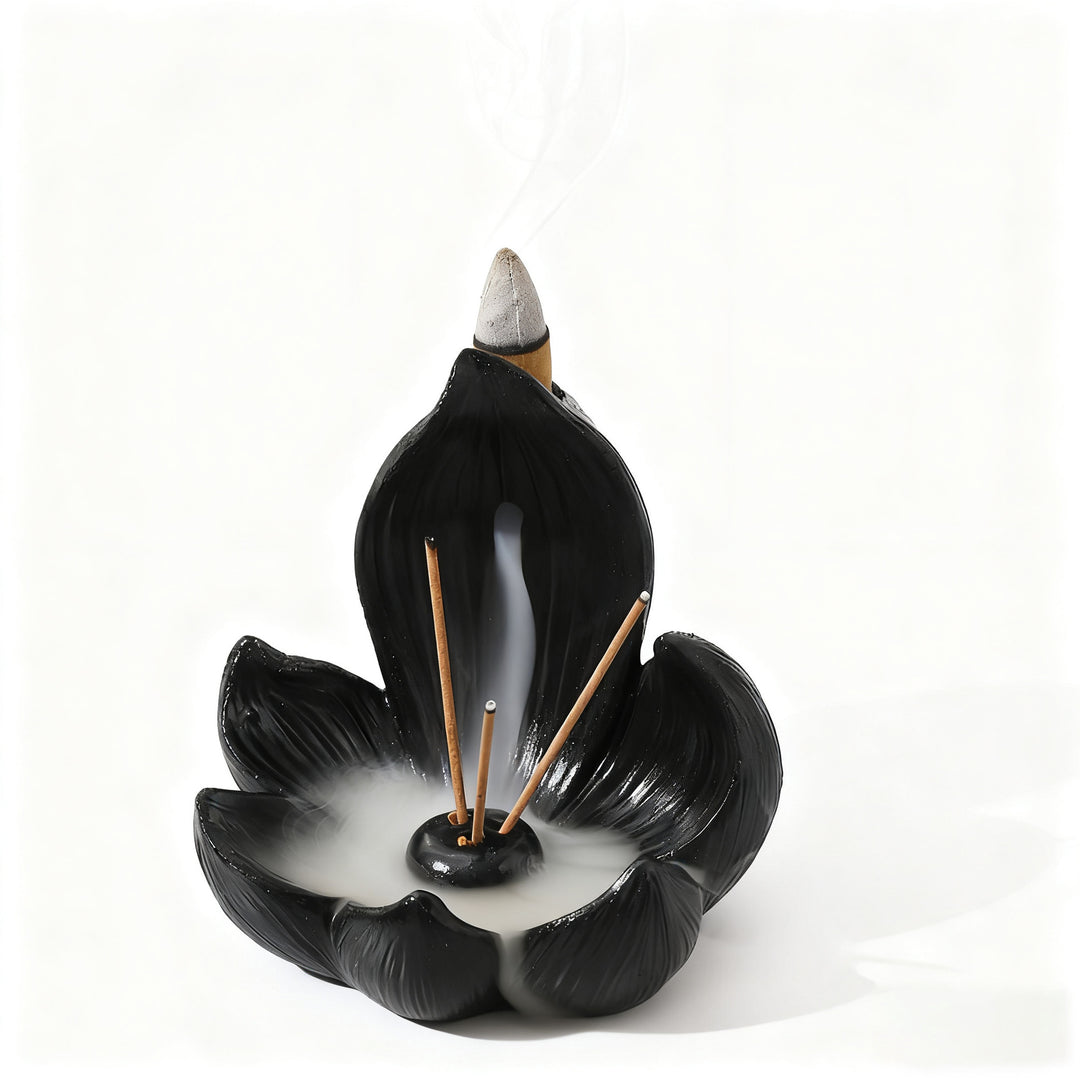 Decorative Lotus Flower Incense Holder