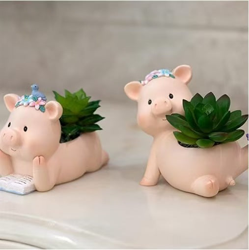 Cute Pig Planter