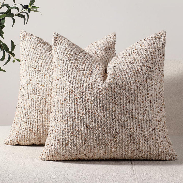 Textured Knit Throw Pillow