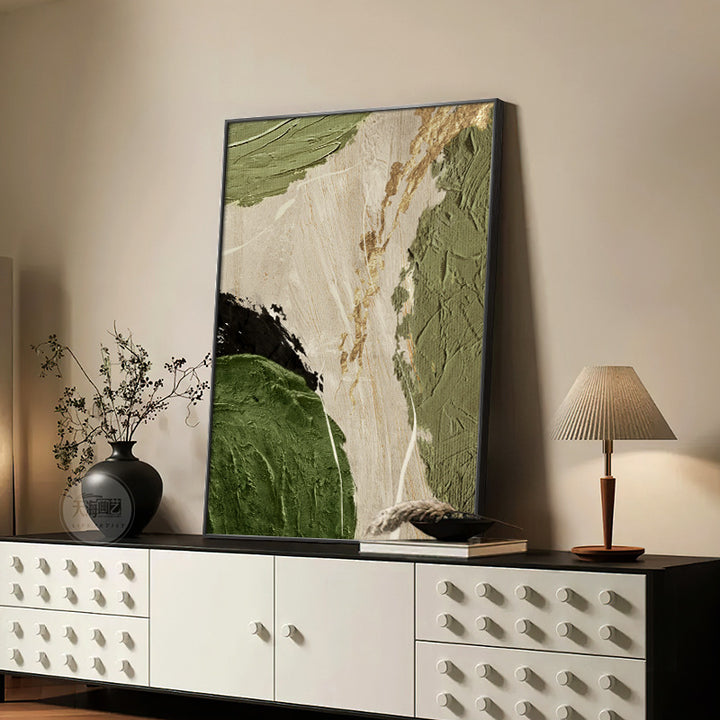 Abstract Textured Canvas Wall Artwork