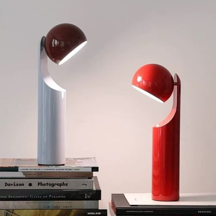Modern desk lamp with adjustable shade