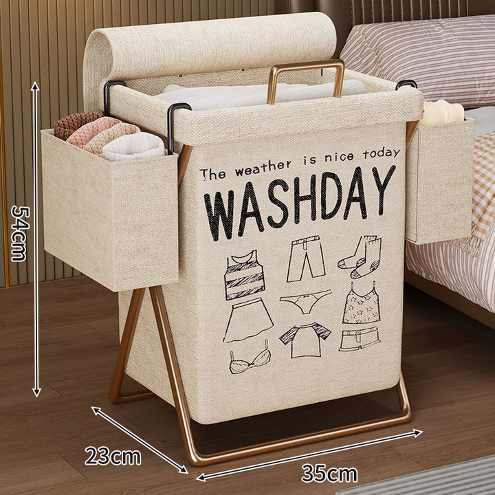 Collapsible Linen Laundry Hamper