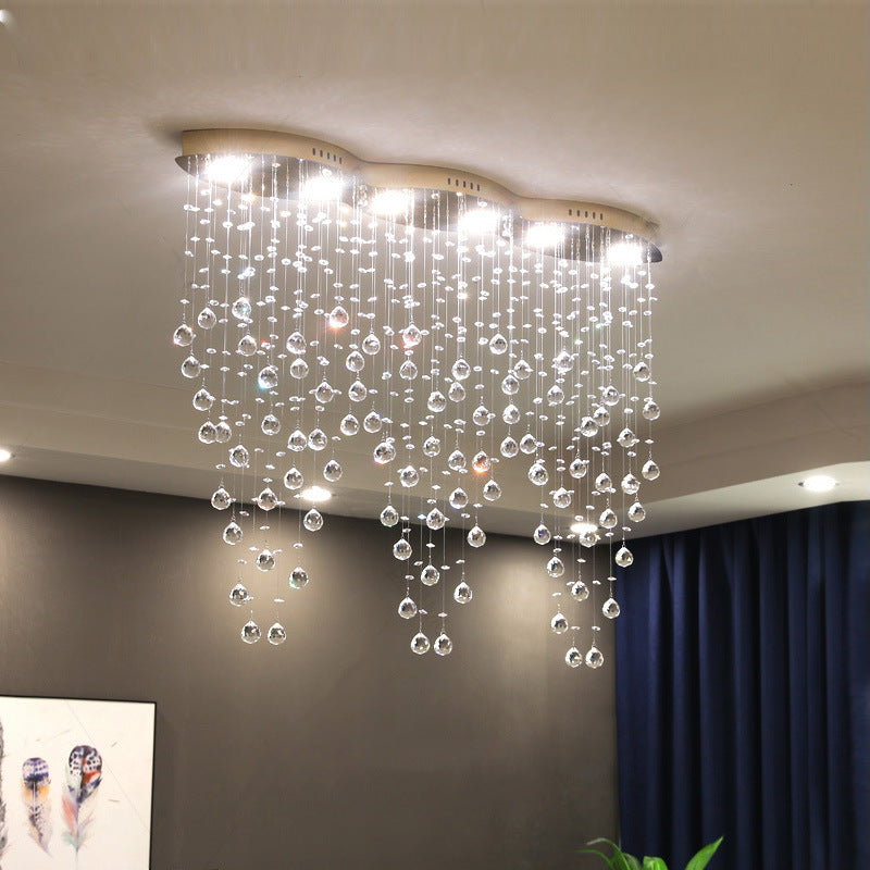 Crystal Drop Ceiling Light