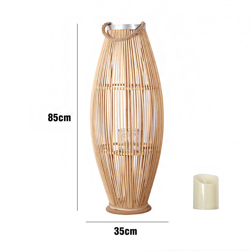 Elegant Rattan Lantern