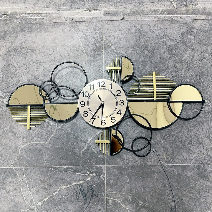 Modern Geometric Wall Clock