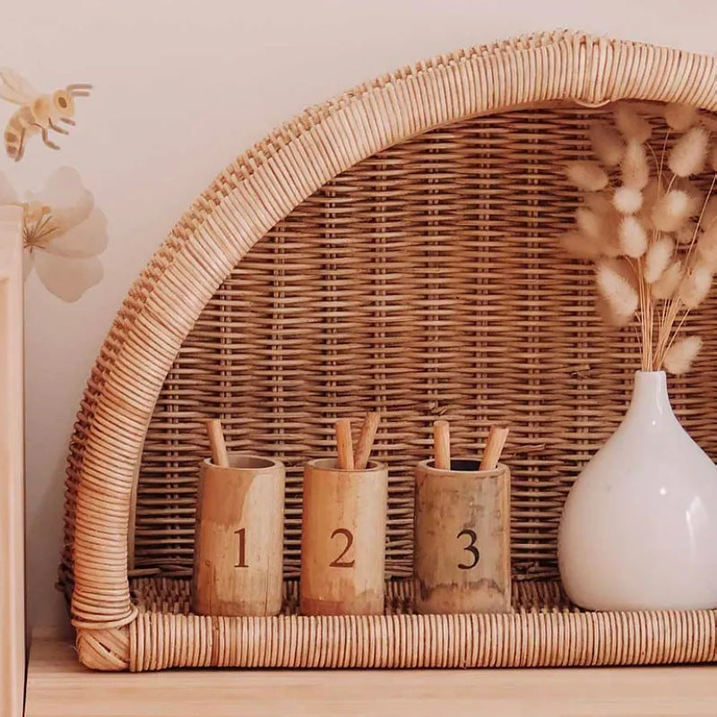 Handcrafted decoration basket