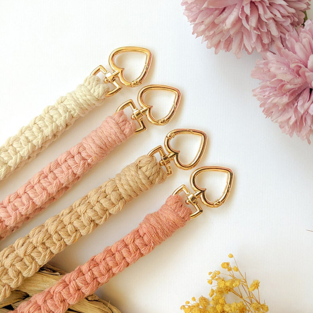 Handmade Crochet Keychain Strap