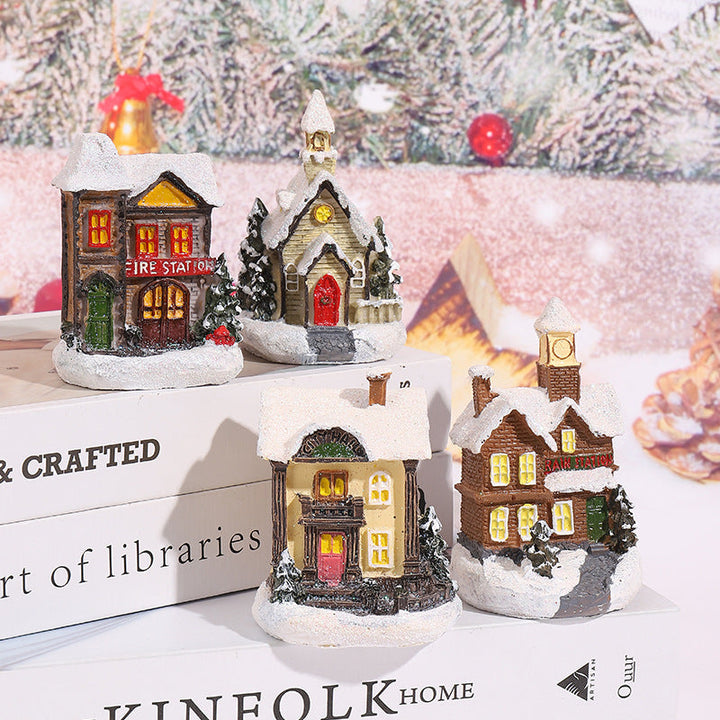 Decorative Fire Watch Christmas Figure