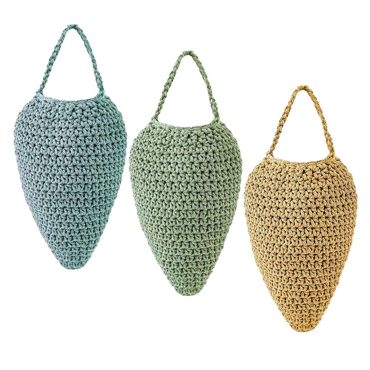 Hand-knotted crossbody bag