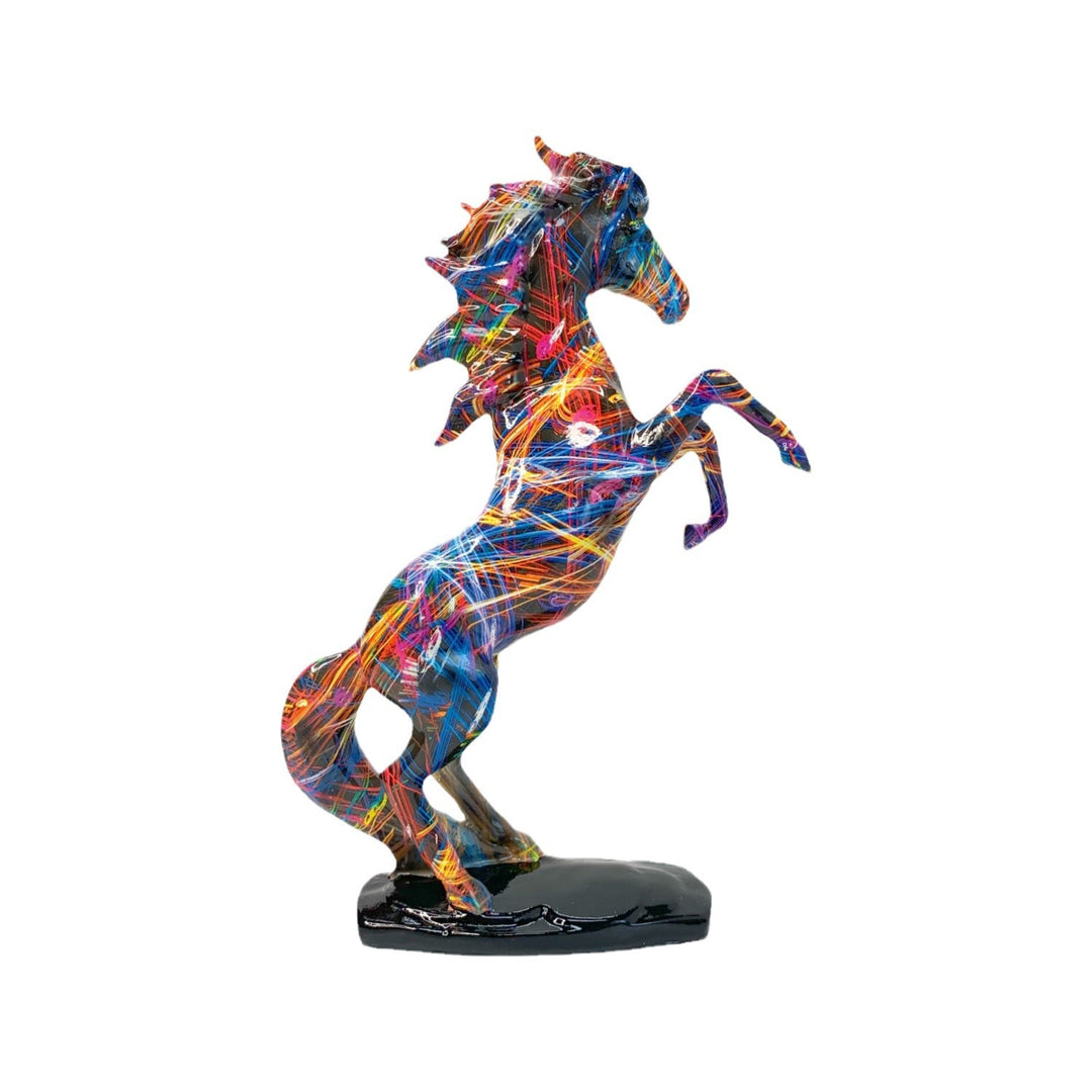 Artistic Running Horse Sculpture