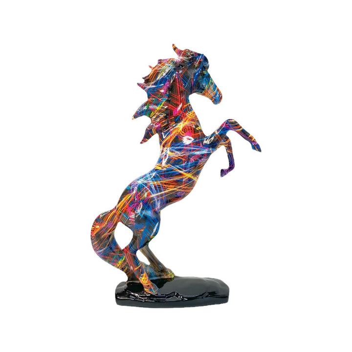 Artistic Running Horse Sculpture
