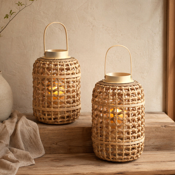 Decorative Rattan Lantern