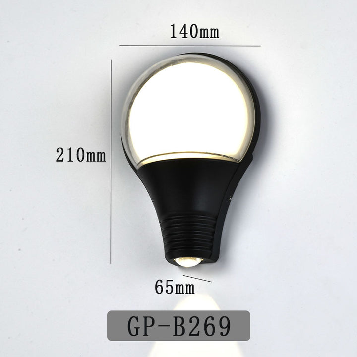 Modern outdoor LED spotlight