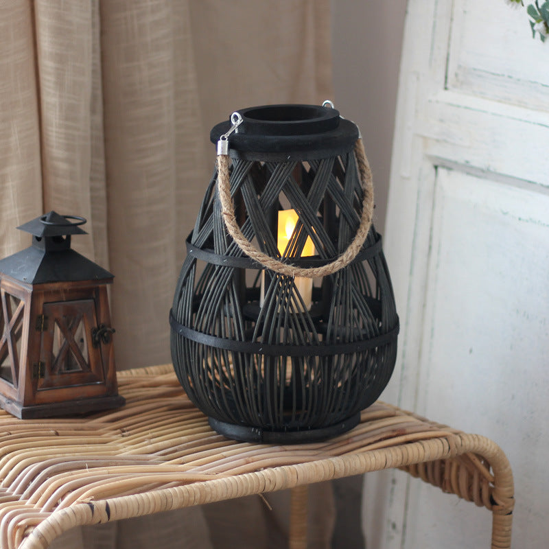 Handmade Rattan Lantern