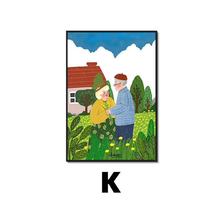 Decorative Illustrative Canvas Art