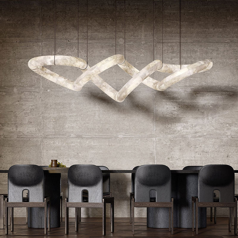 Artistic pendant light