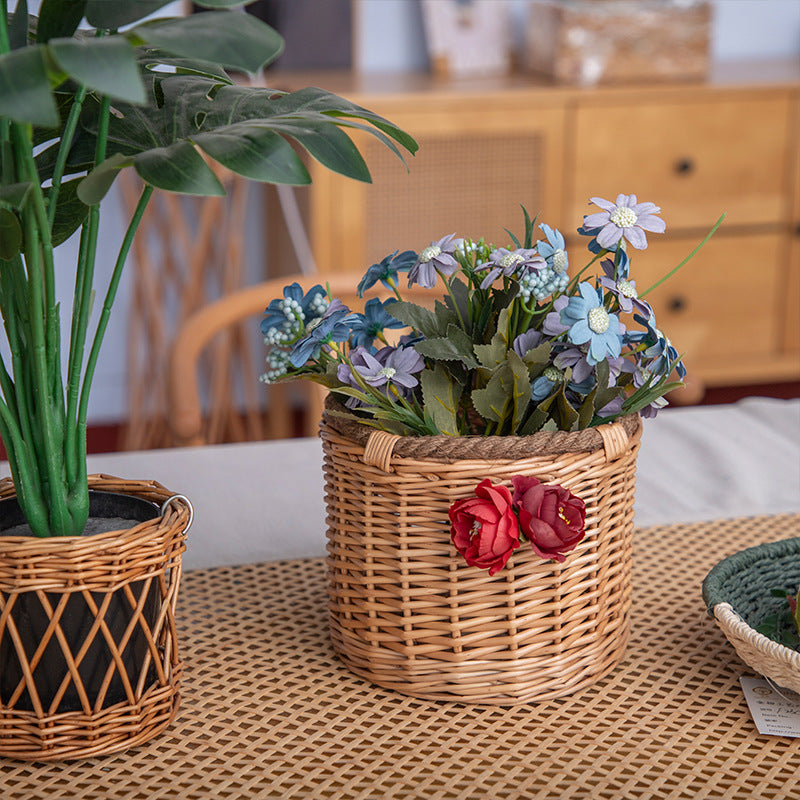 Decorative Handmade Woven Flower Pot