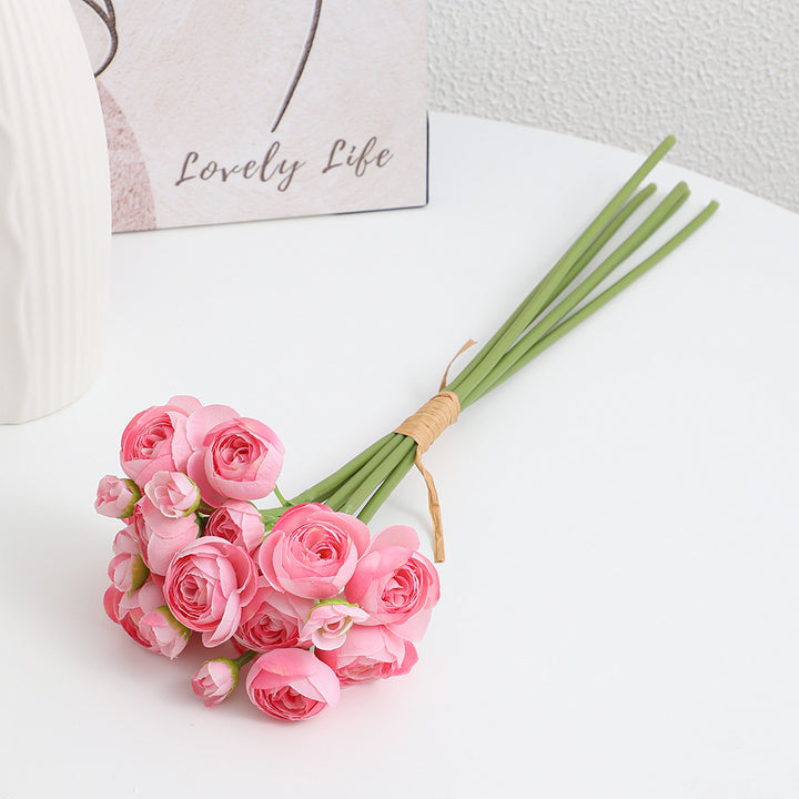 Decorative art bouquet with elegant roses
