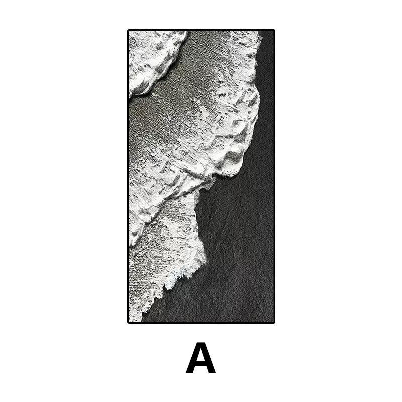 Abstract Textured Landscape Canvas Art