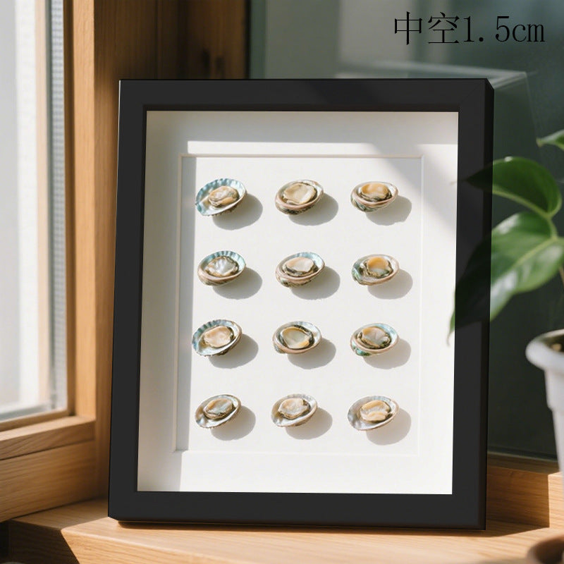 Decorative Shell Art Shadow Box