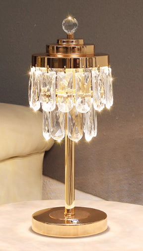 Crystal table lamp