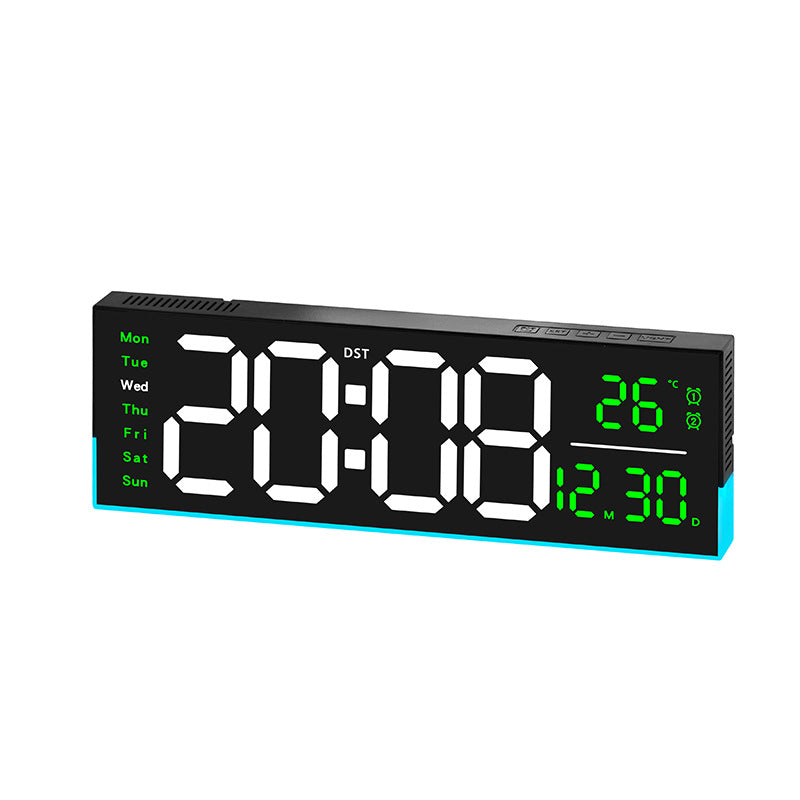Digital Multifuntion Alarm Clock with LED Display