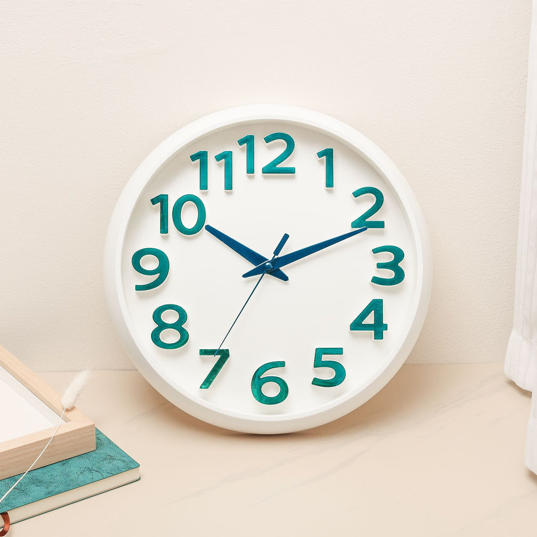 Wall clock in minimalist design