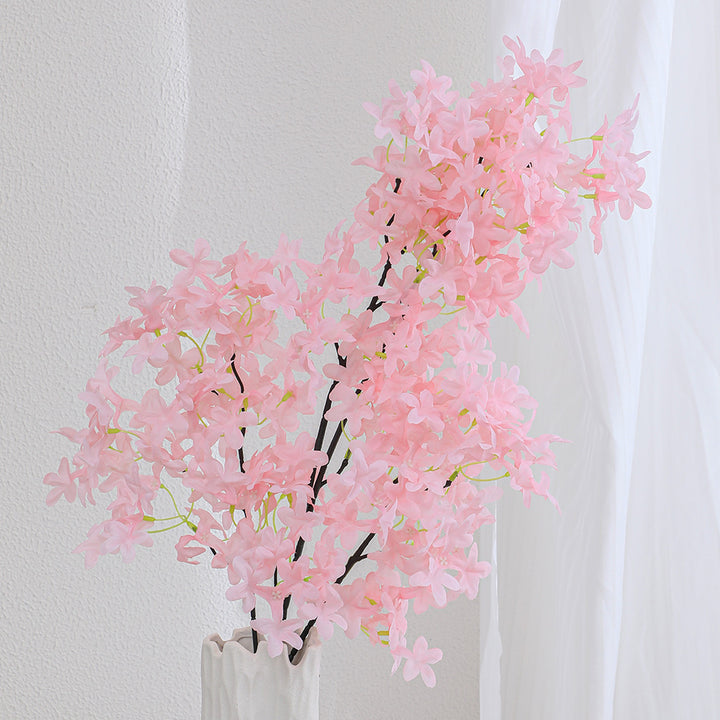 Artificial flower branch with delicate details