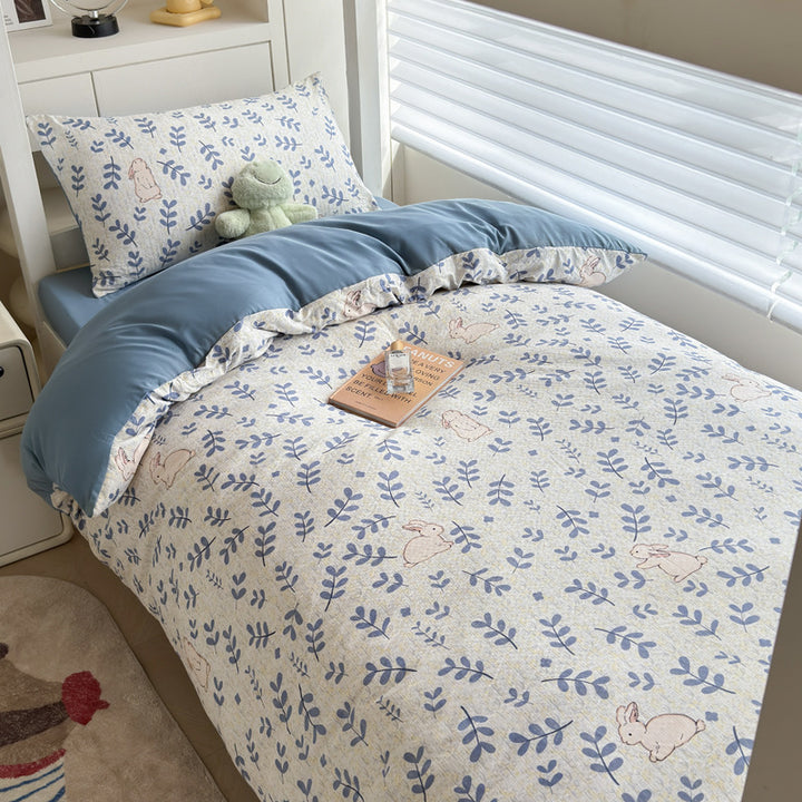 Polka Dot Patterned Duvet Cover Set