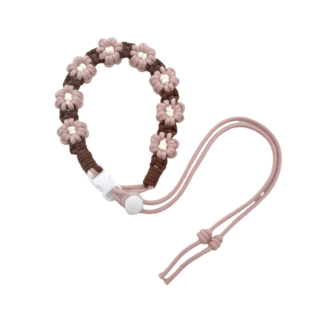 Decorative Flower Macrame Eyewear Holder