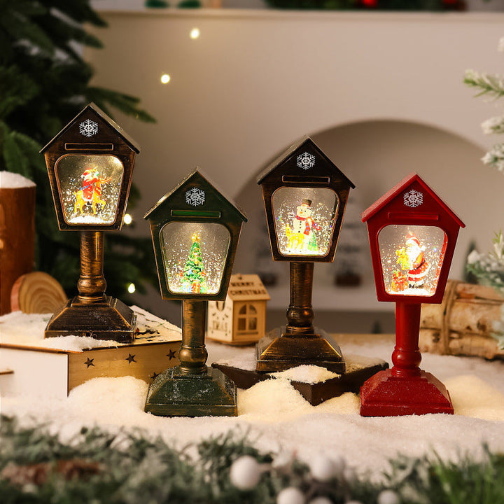 Illuminated Christmas lantern